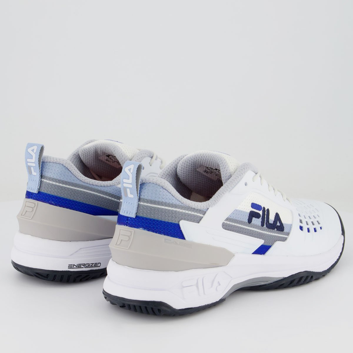 Tênis Fila Axilus Ace 2.0 Branco e Azul Branco 3