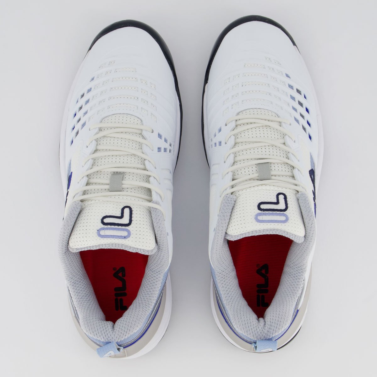 Tênis Fila Axilus Ace 2.0 Branco e Azul Branco 4