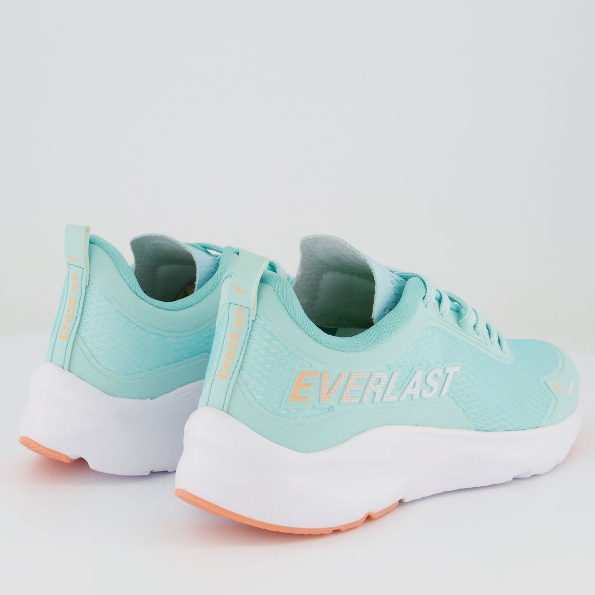 Tênis Everlast Cave Runner Feminino Verde e Salmão Verde 3