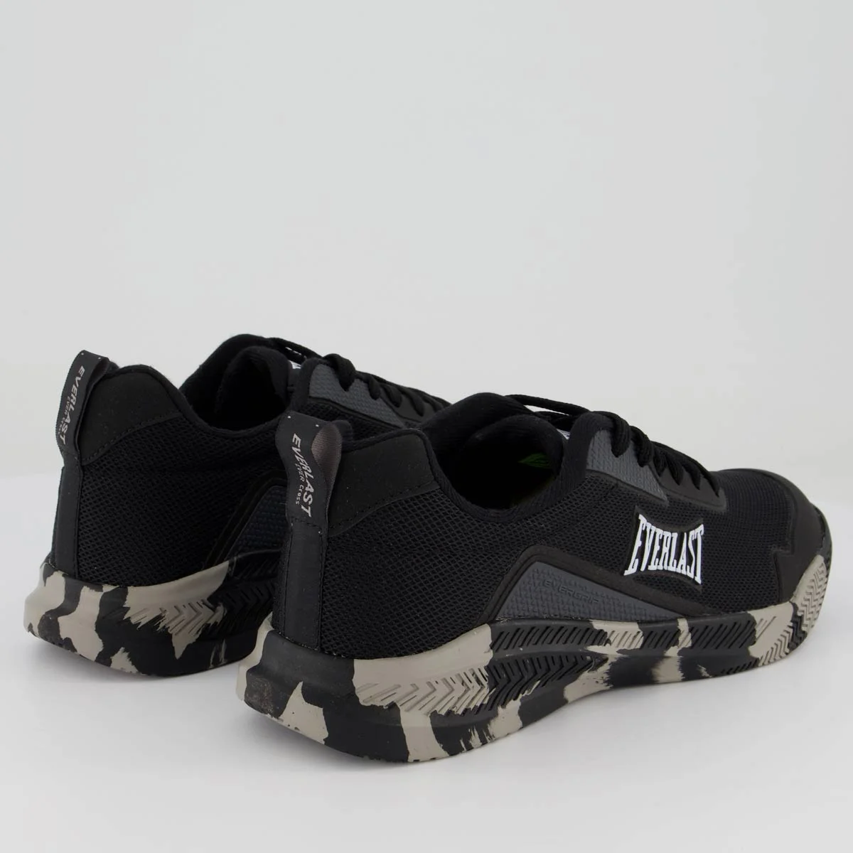 Tênis Everlast Range Pro Preto e Branco Preto 3