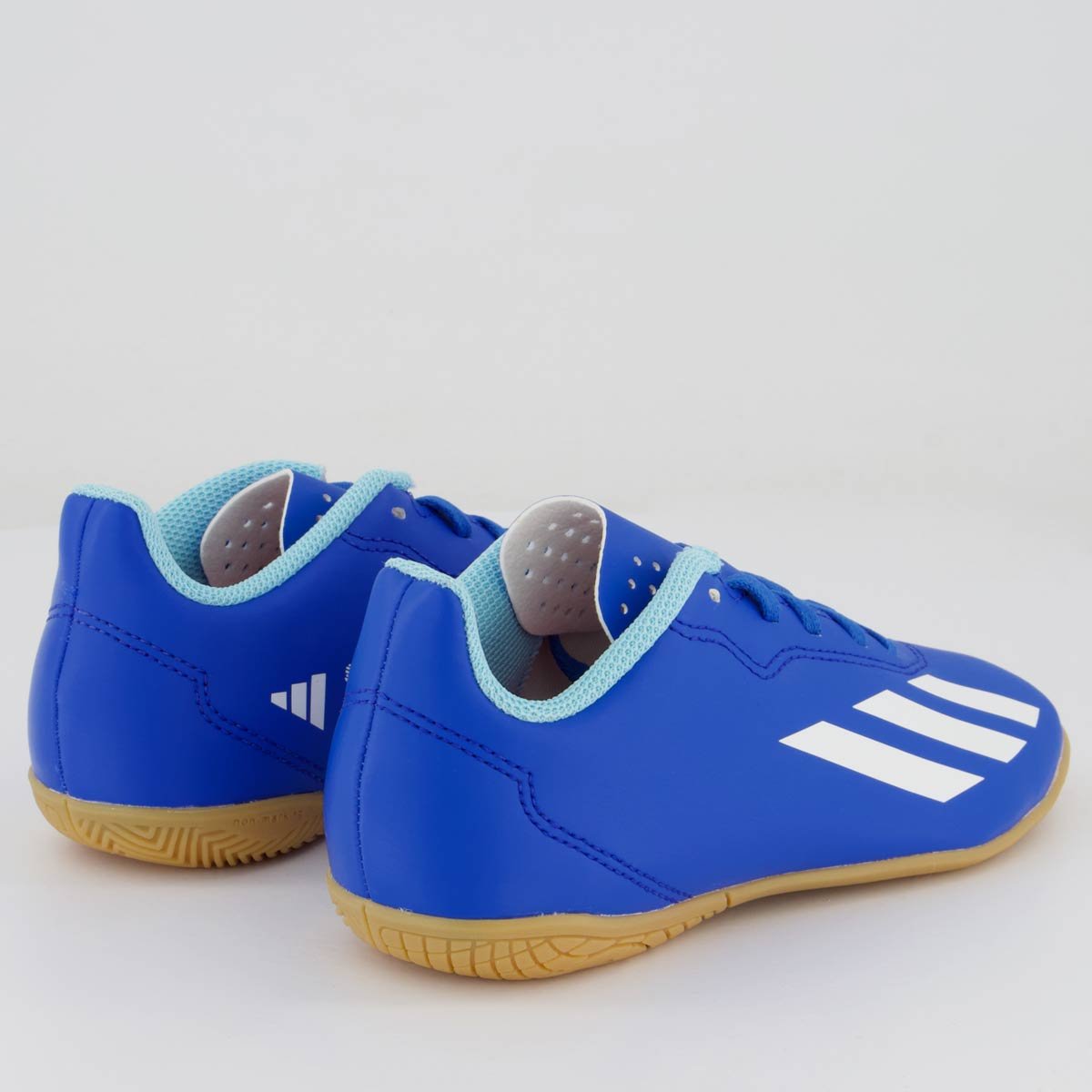 Chuteira Adidas X Crazyfast 23.4 IN Futsal Juvenil Azul Azul 3