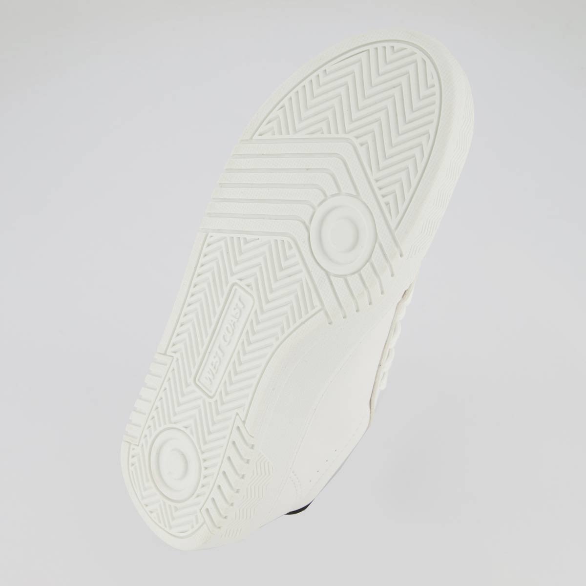 Tênis West Coast WC 101 Branco e Preto Branco 5