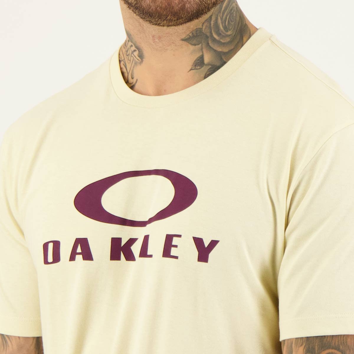 Camiseta Oakley O Bark SS Branca - FutFanatics