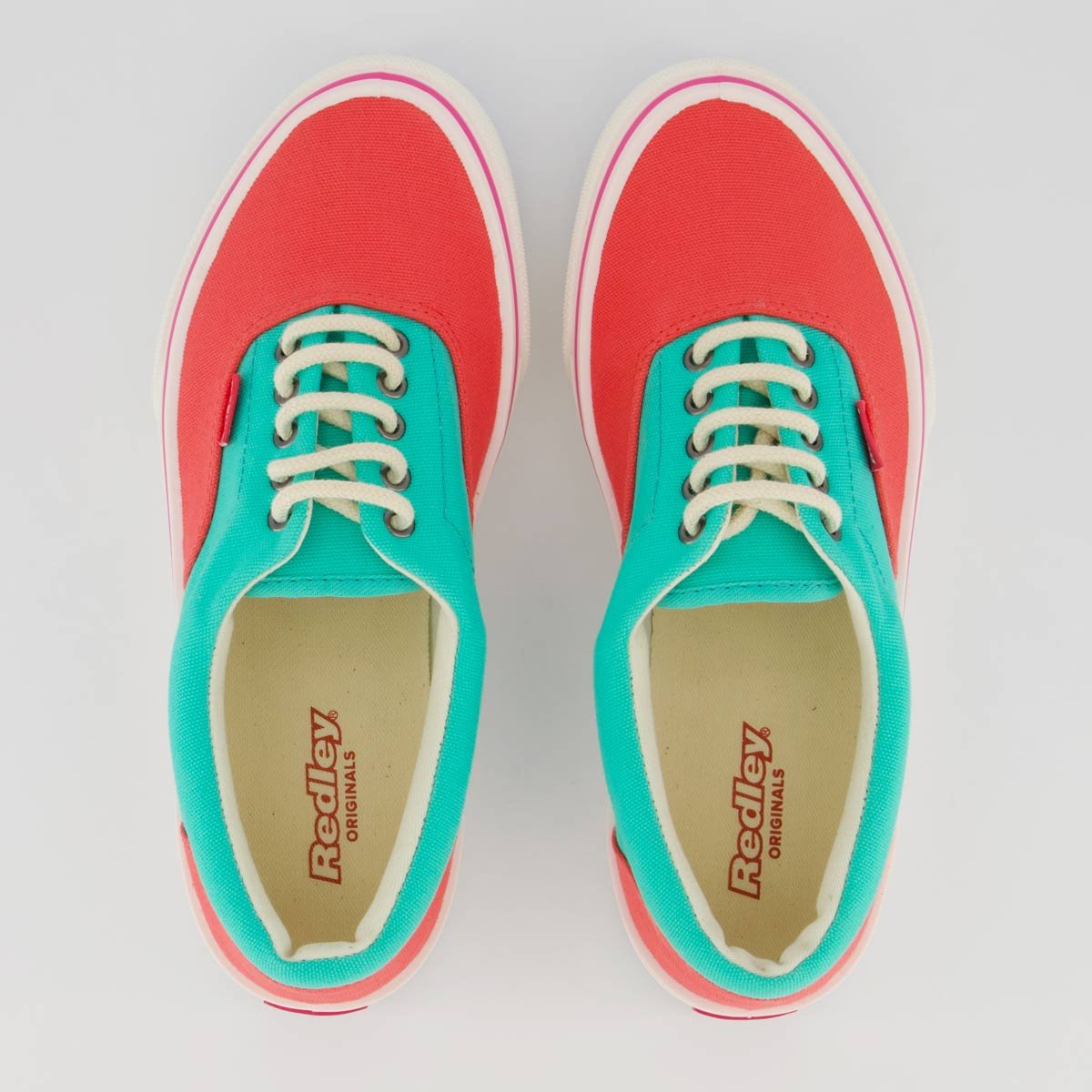 Tênis Redley Originals Rosa e Verde Multicores 4