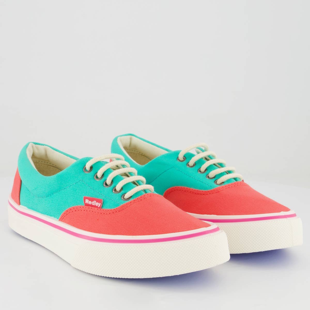 Tênis Redley Originals Rosa e Verde Multicores 2