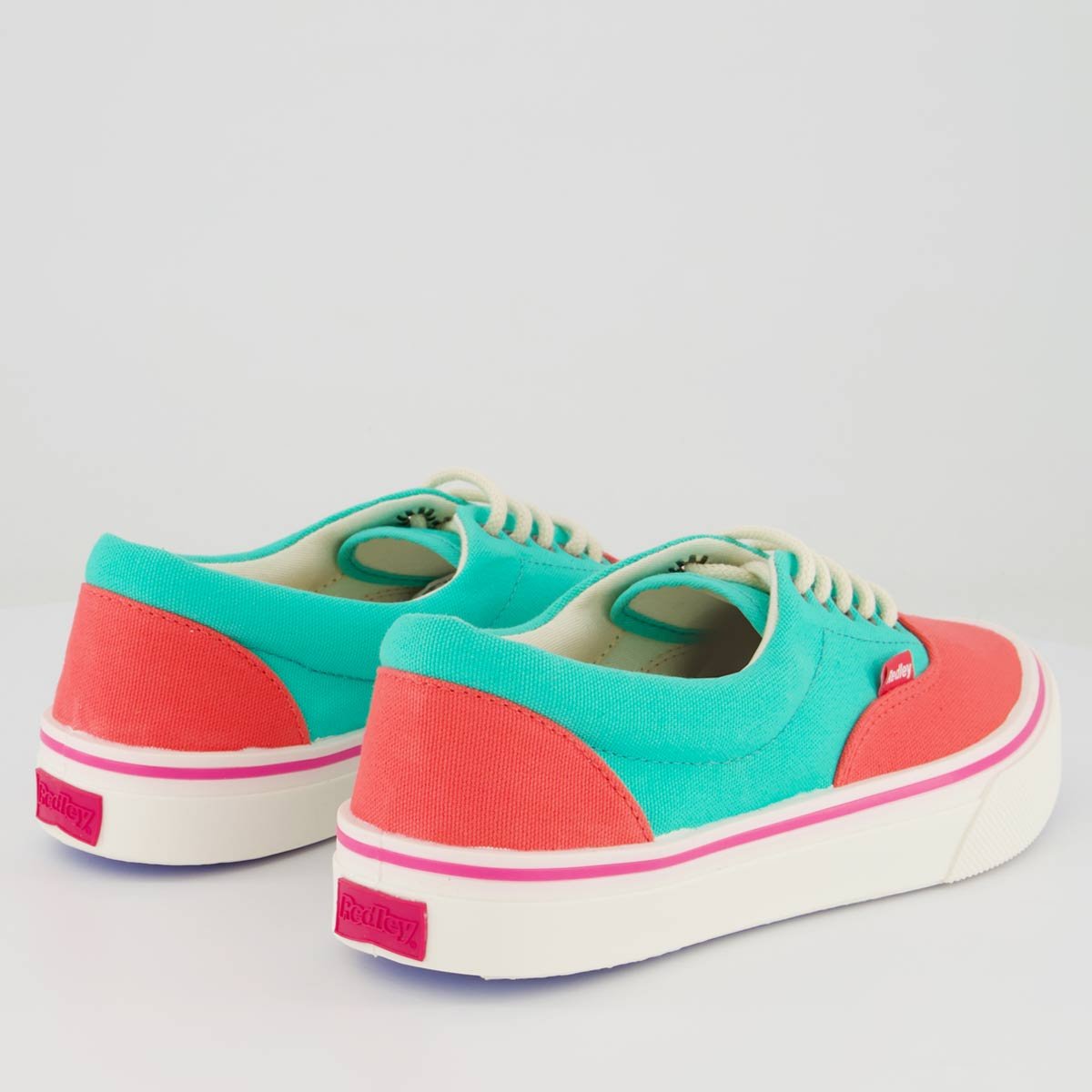 Tênis Redley Originals Rosa e Verde Multicores 3