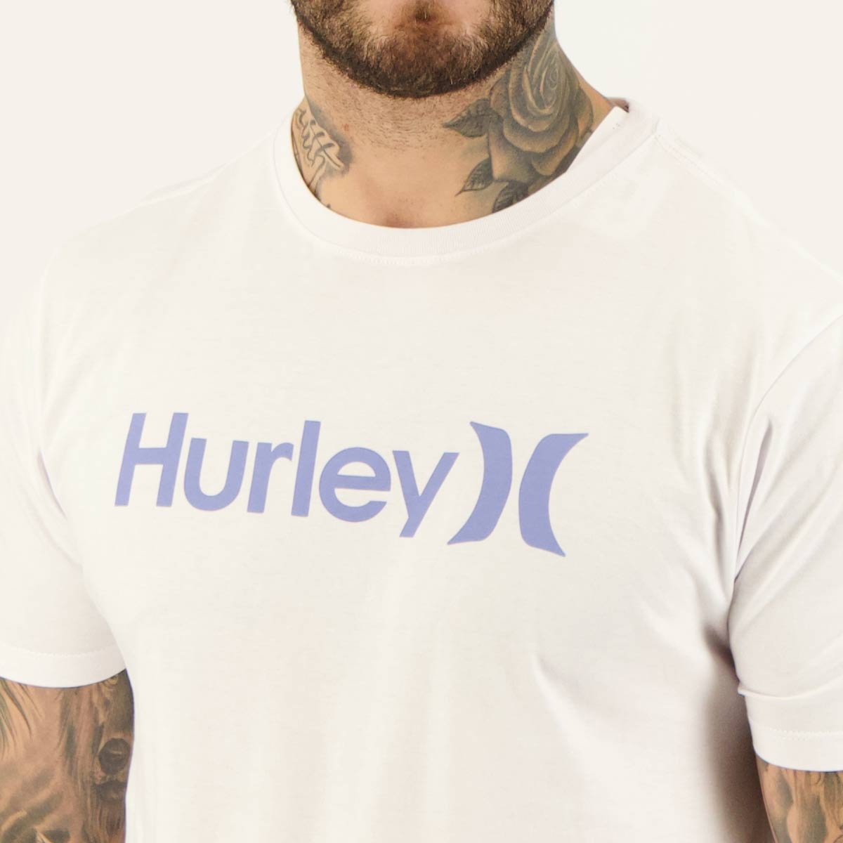 Camiseta Hurley Only Solid Branca Branco 4