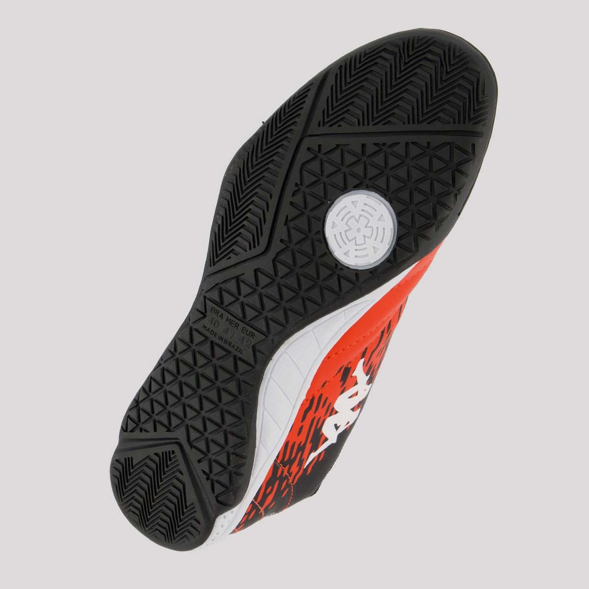 Chuteira Kappa San Diego Futsal Vermelha e Preta Vermelho/Preto 5