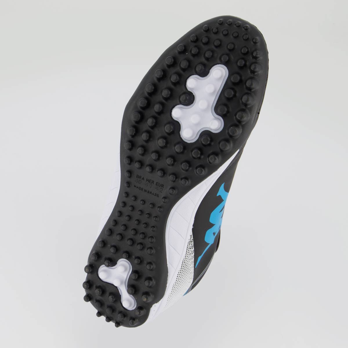 Chuteira Kappa Florida Society Preta e Azul Preto/Azul 5