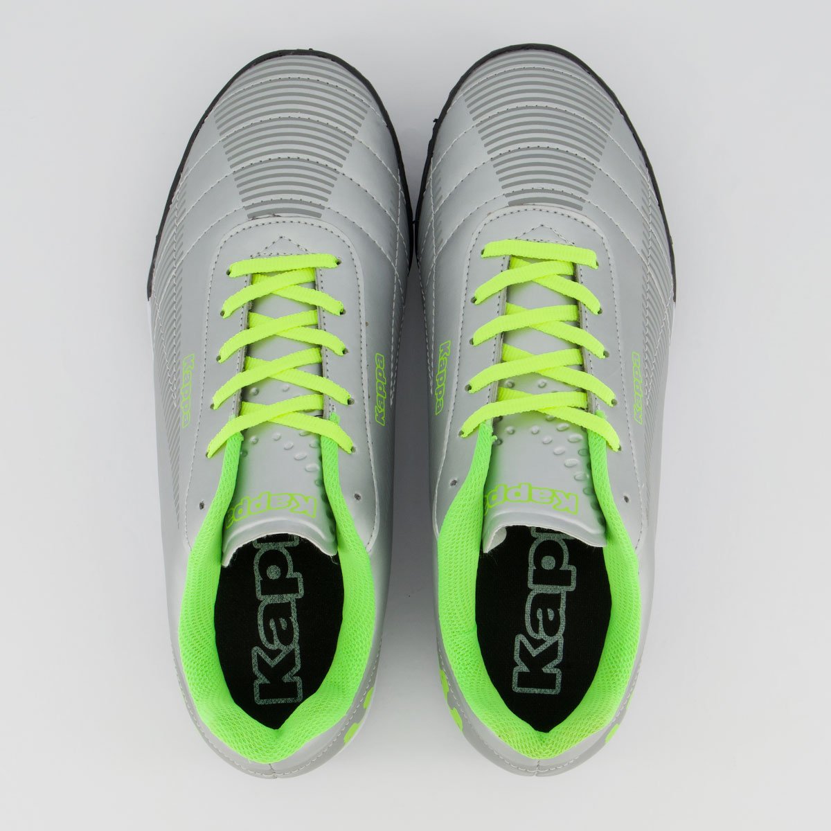 Chuteira Kappa Washington Society Cinza e Verde Cinza/Verde 4