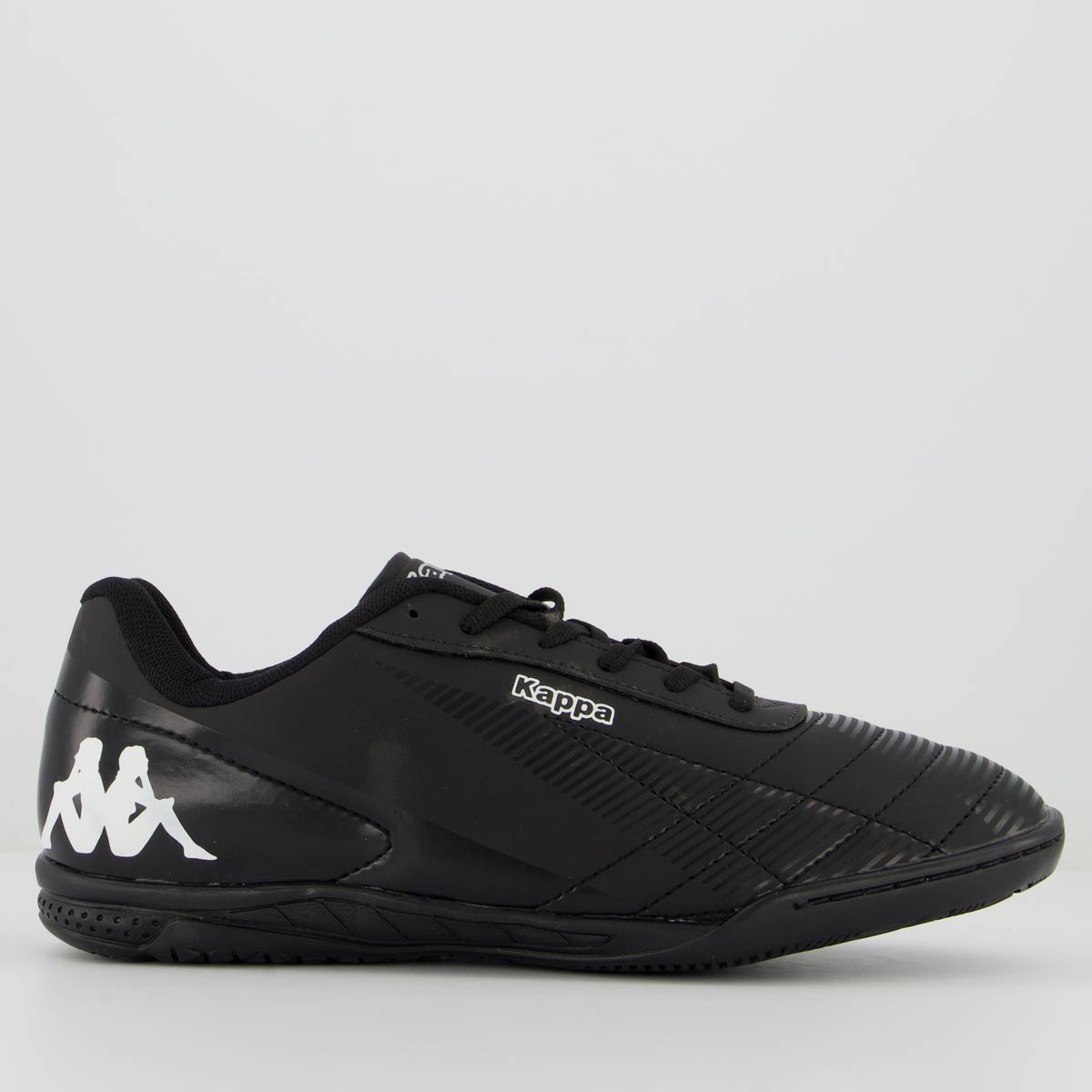 Chuteira Kappa Washington Futsal Preta Preto 1