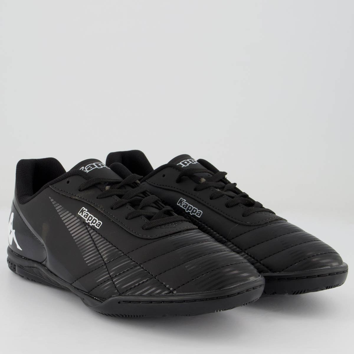 Chuteira Kappa Washington Futsal Preta Preto 2