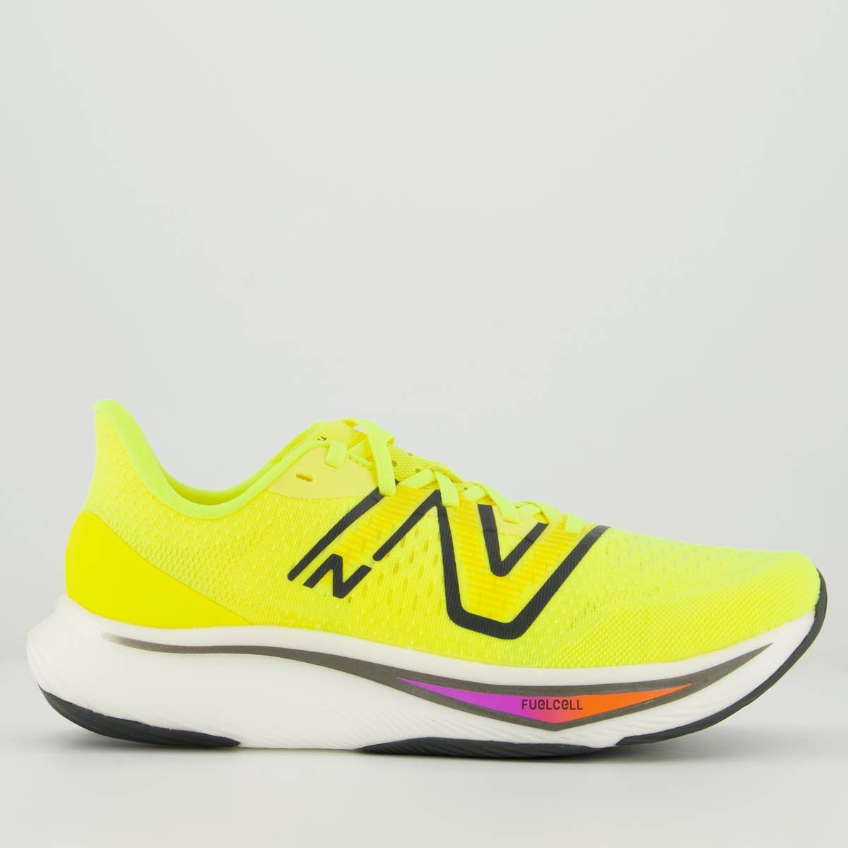Tênis New Balance Fuelcell Rebel V3 Amarelo 1