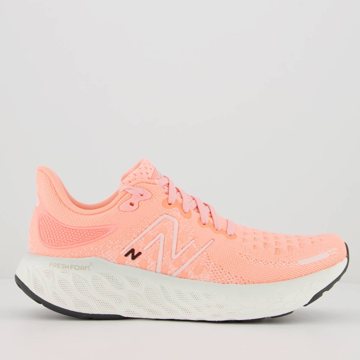 Tênis New Balance Fresh Foam X 1080 V12 Feminino Salmão Salmão 1