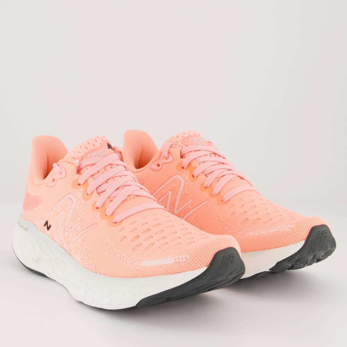 Tênis New Balance Fresh Foam X 1080 V12 Feminino Salmão Salmão 2