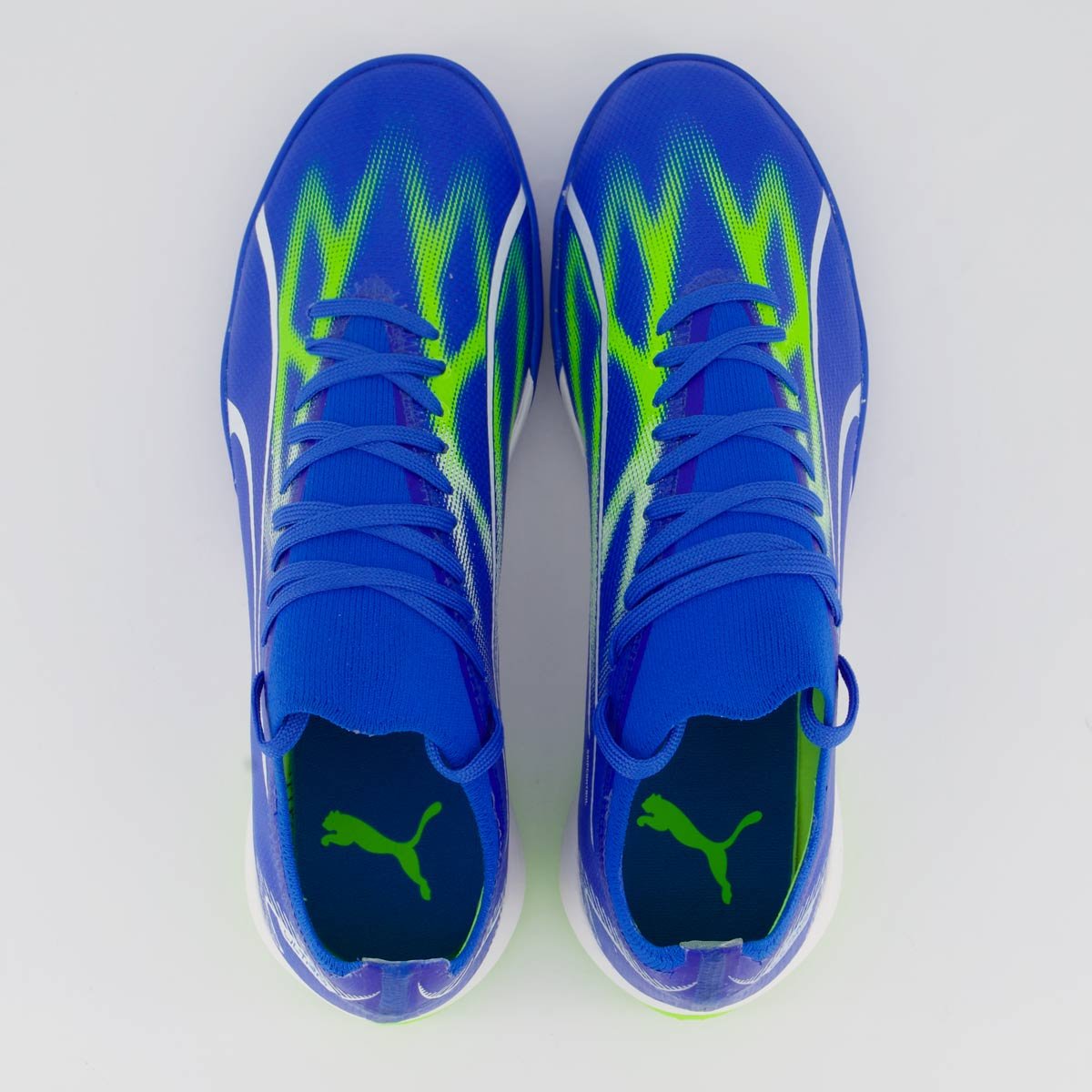 Chuteira Puma Ultra Match TT BDP Society Azul Azul 4