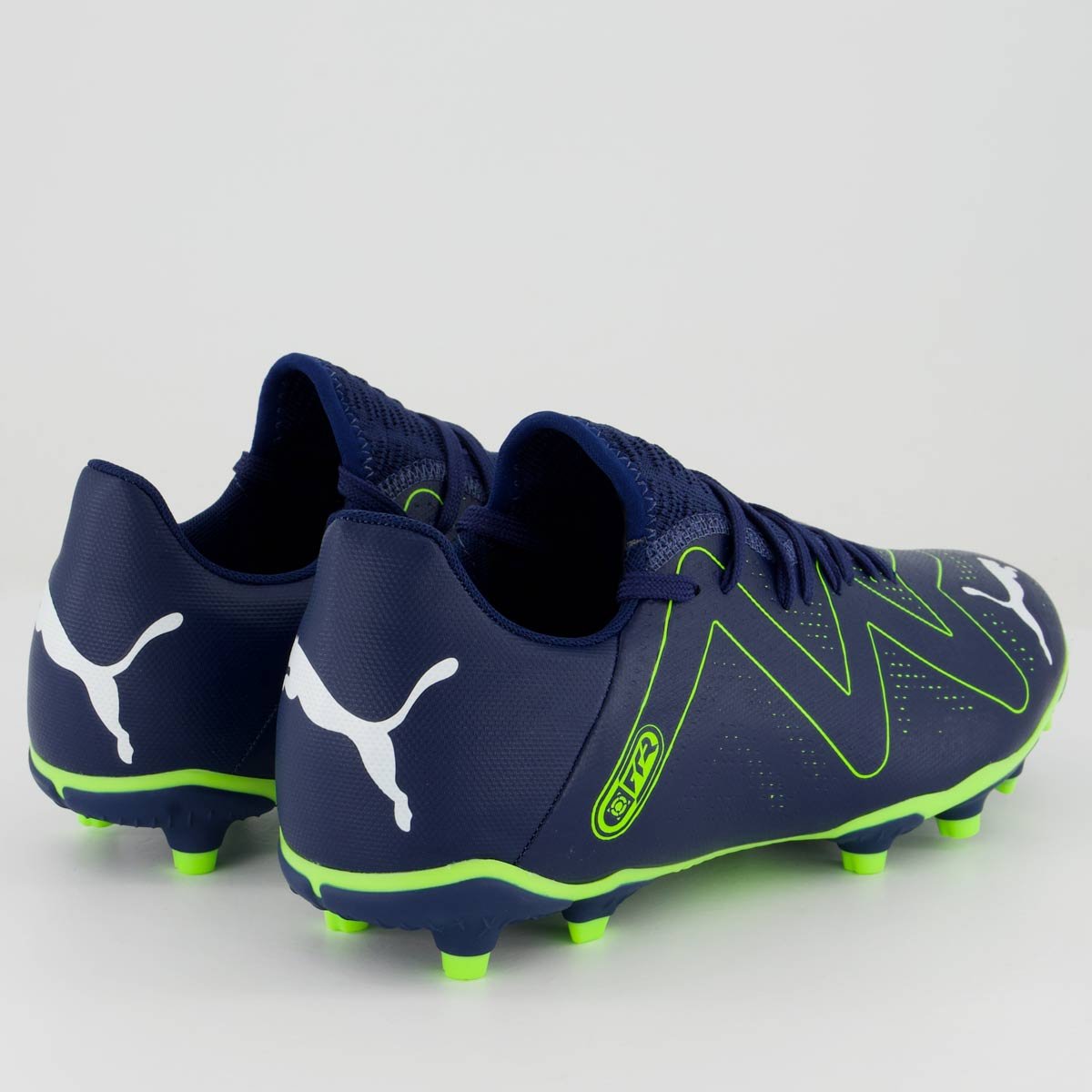 Chuteira Puma Future Play BDP FG/AG Campo Marinho Azul 3