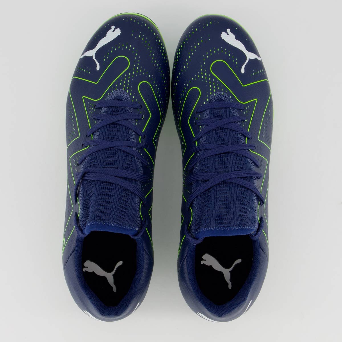 Chuteira Puma Future Play BDP FG/AG Campo Marinho Azul 4