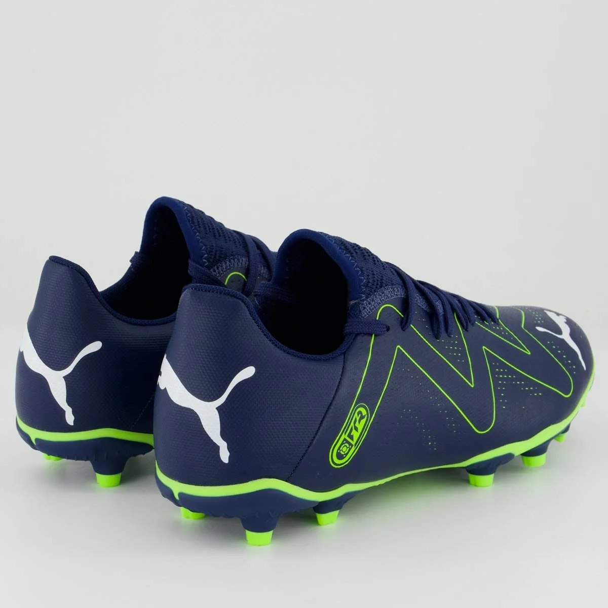 Chuteira Puma Future Play BDP FG/AG Campo Marinho Azul 3