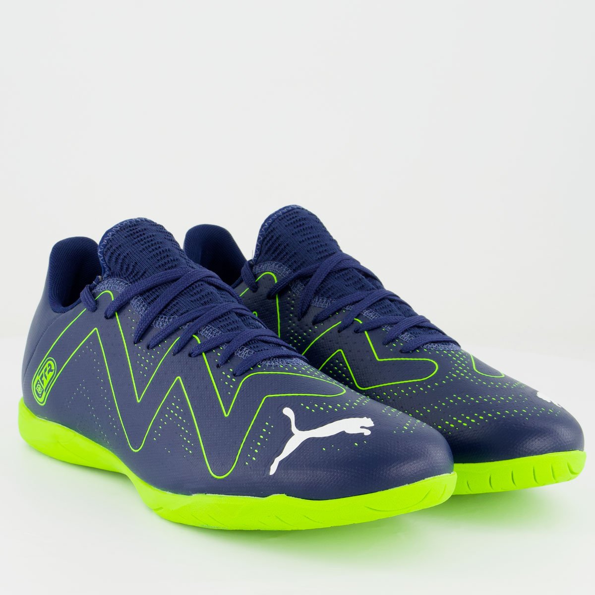 Chuteira Puma Future Play IT BDP Futsal Marinho Azul 2