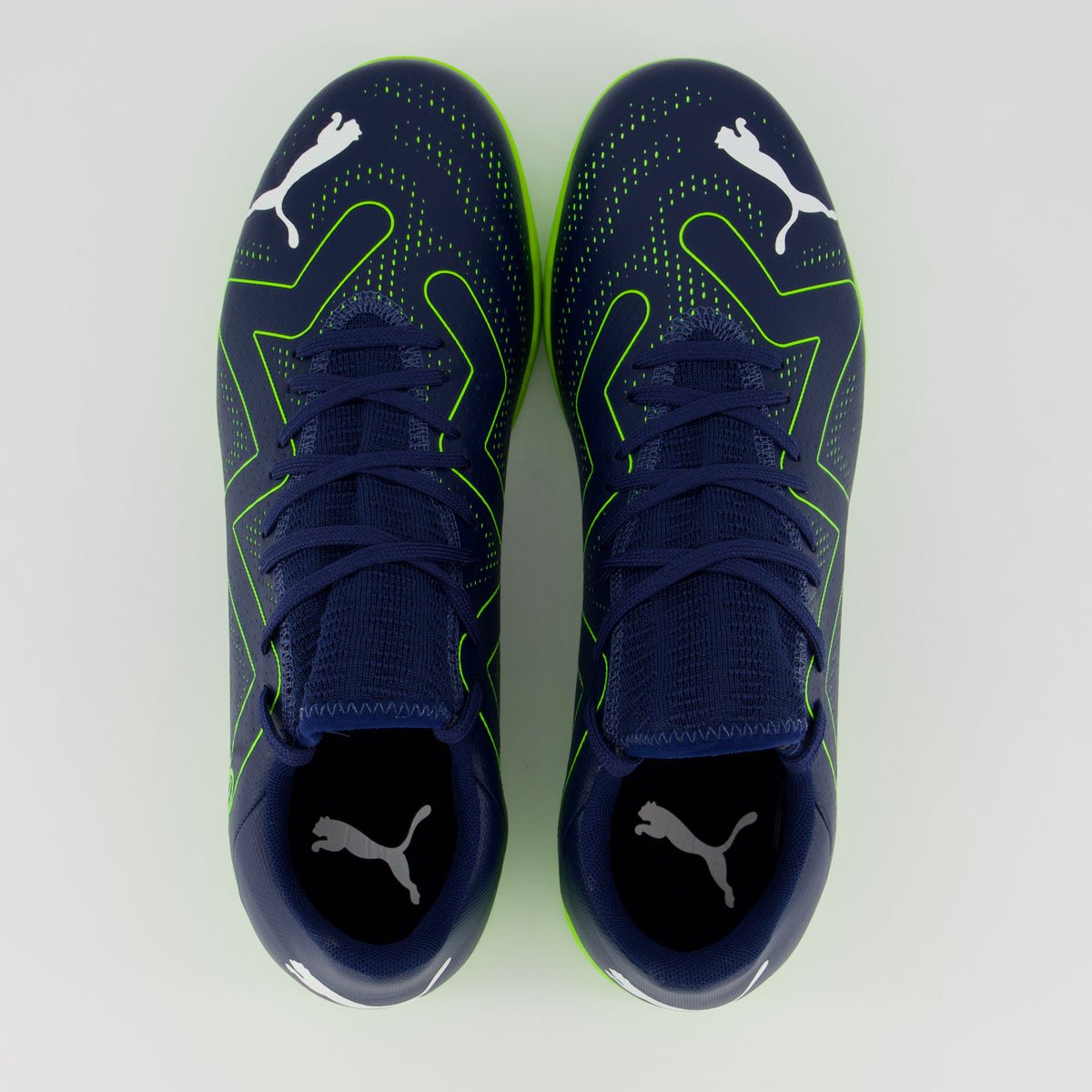 Chuteira Puma Future Play IT BDP Futsal Marinho Azul 4