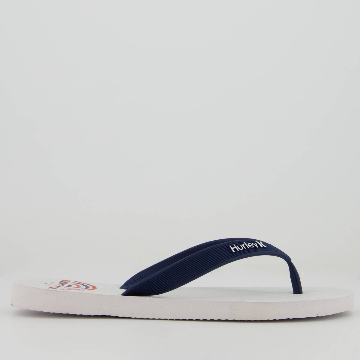 Chinelo Hurley Acqua Branco Branco 2