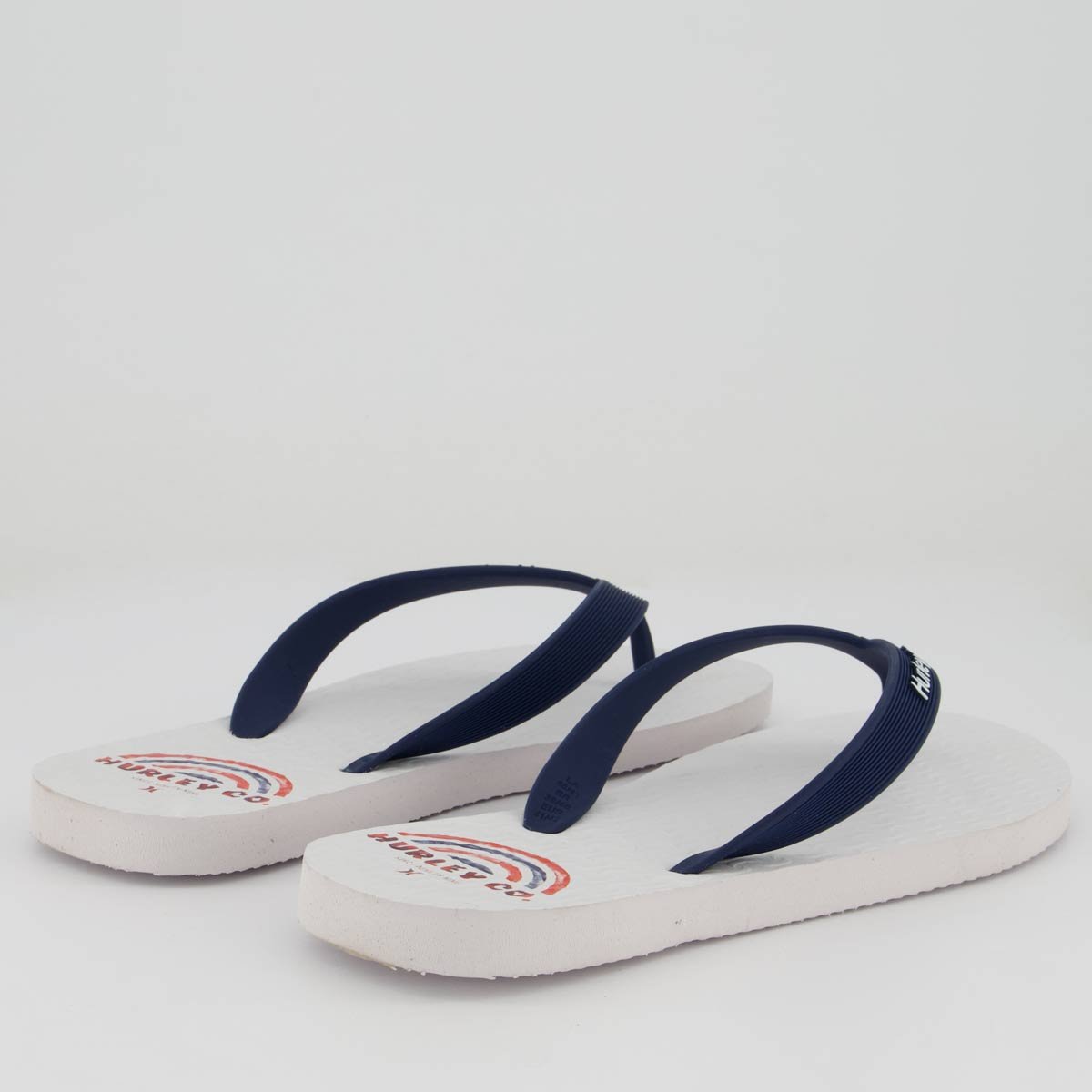 Chinelo Hurley Acqua Branco Branco 4