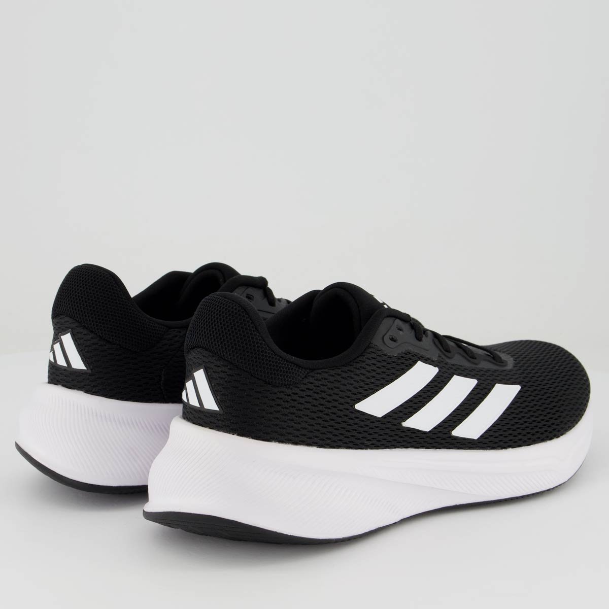 Tênis Adidas Response Preto e Branco Preto 3