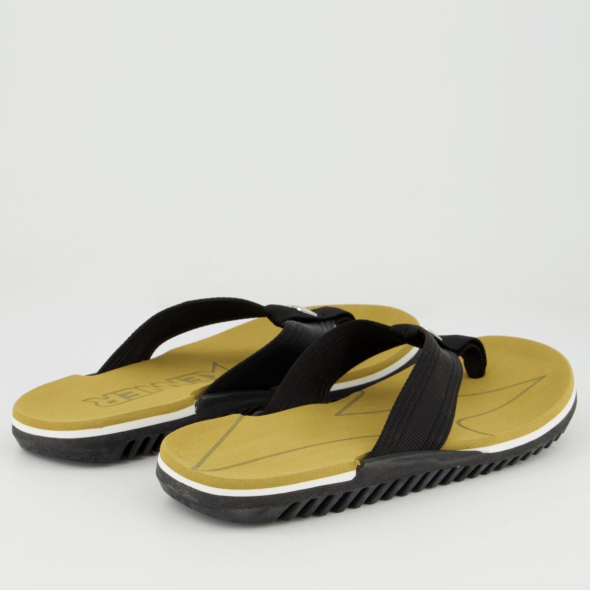 Chinelo Kenner NK6 Pro Preto e Marrom Preto/Marrom 4