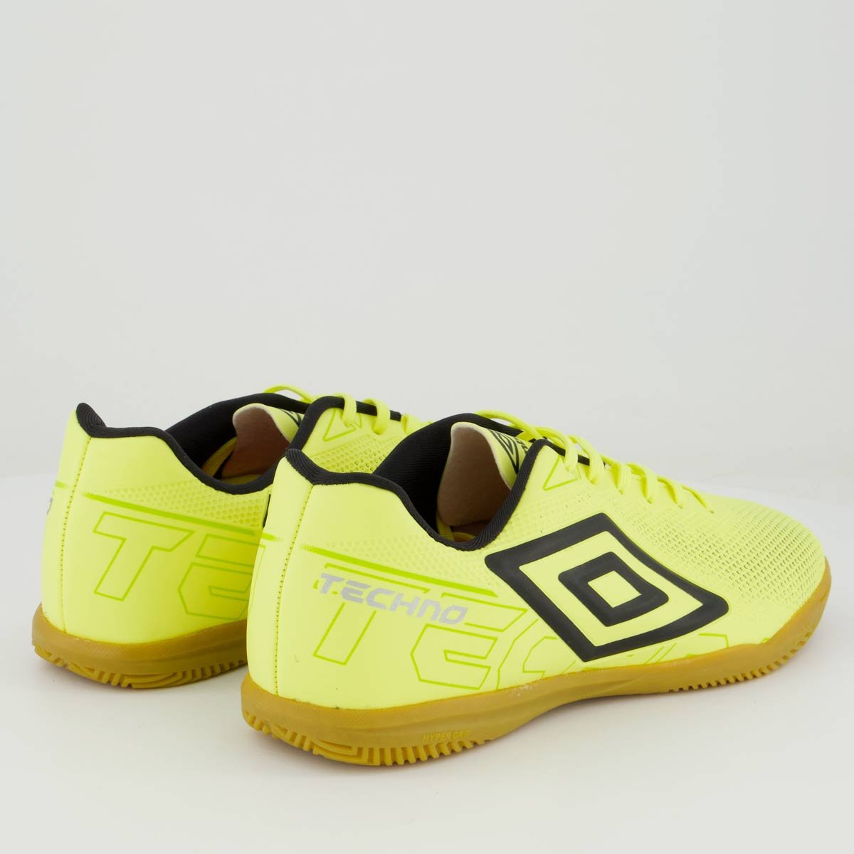 Chuteira Umbro Techno Futsal Verde Amarelo 3