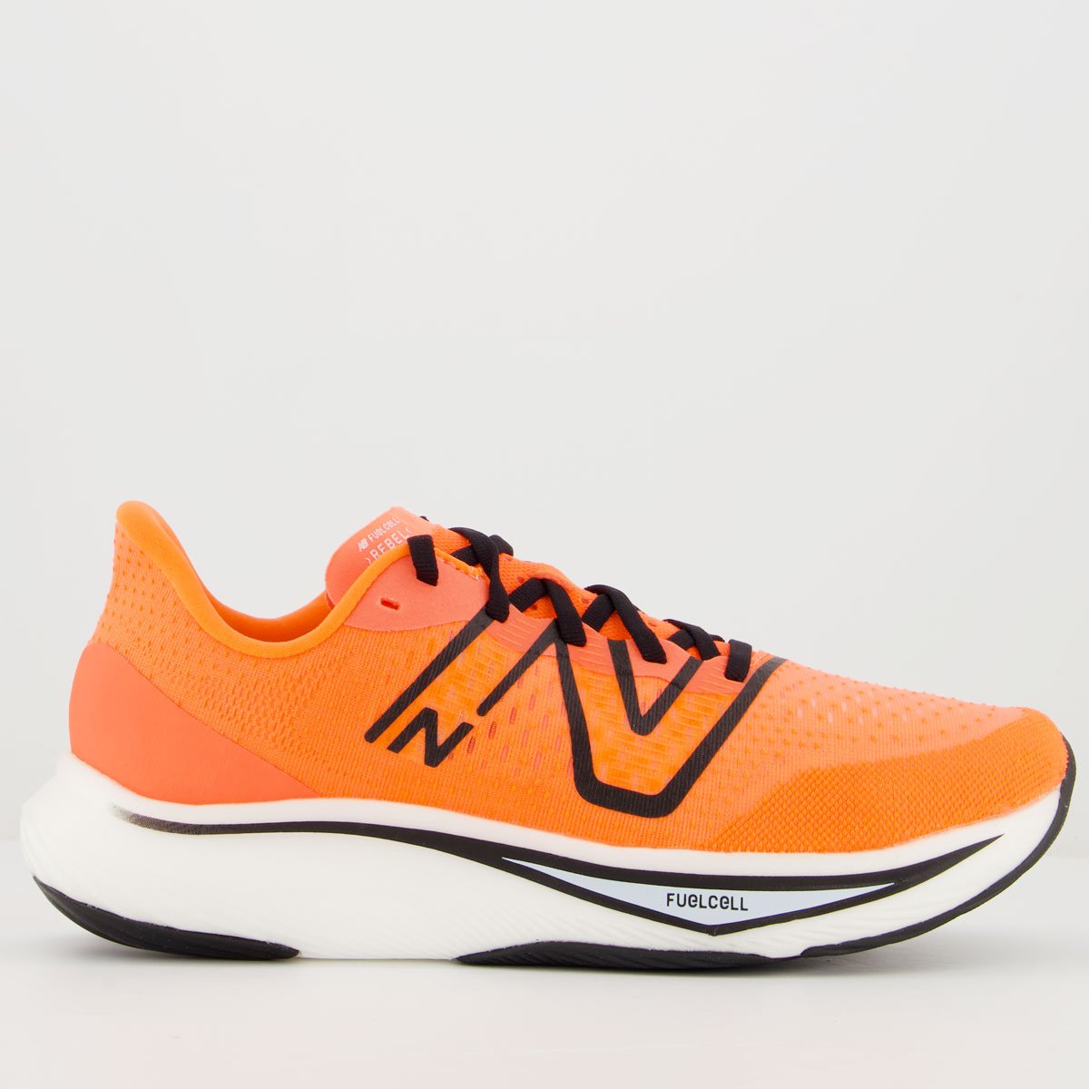Tênis New Balance Fuelcell Rebel V3 Masculino Laranja