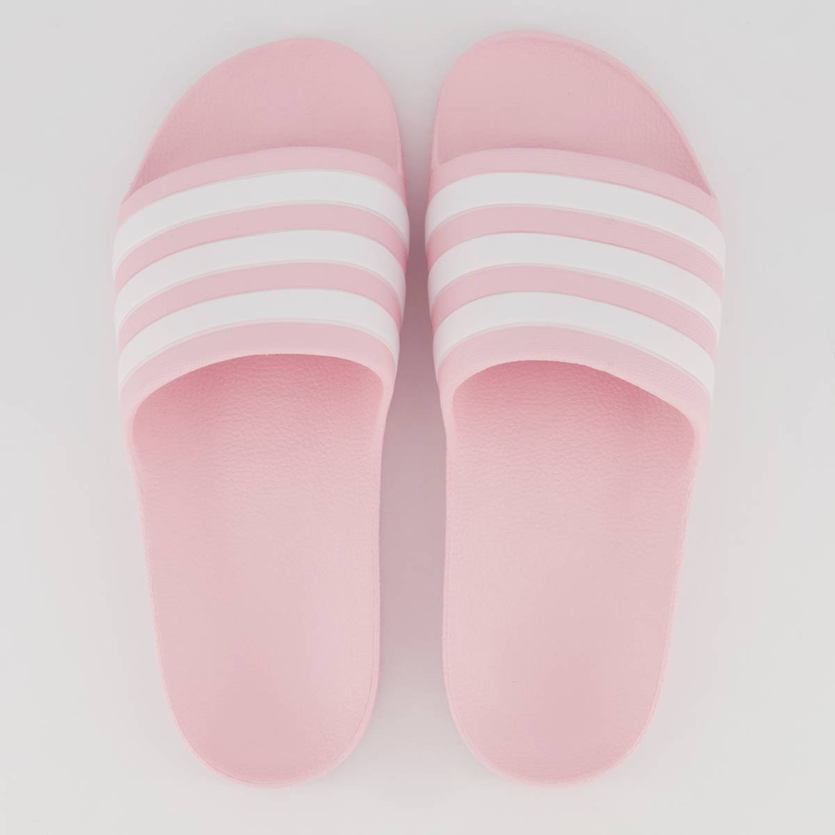 Chinelo Adidas Adilette Aqua Juvenil Rosa Rosa 1