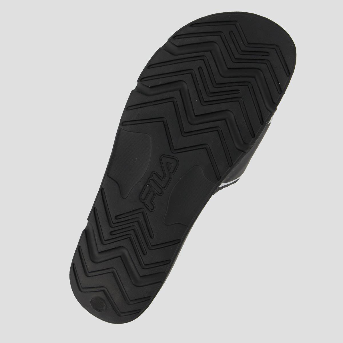 Chinelo Fila Drifter Stripes Logo II Preto e Cinza Preto/Cinza 5