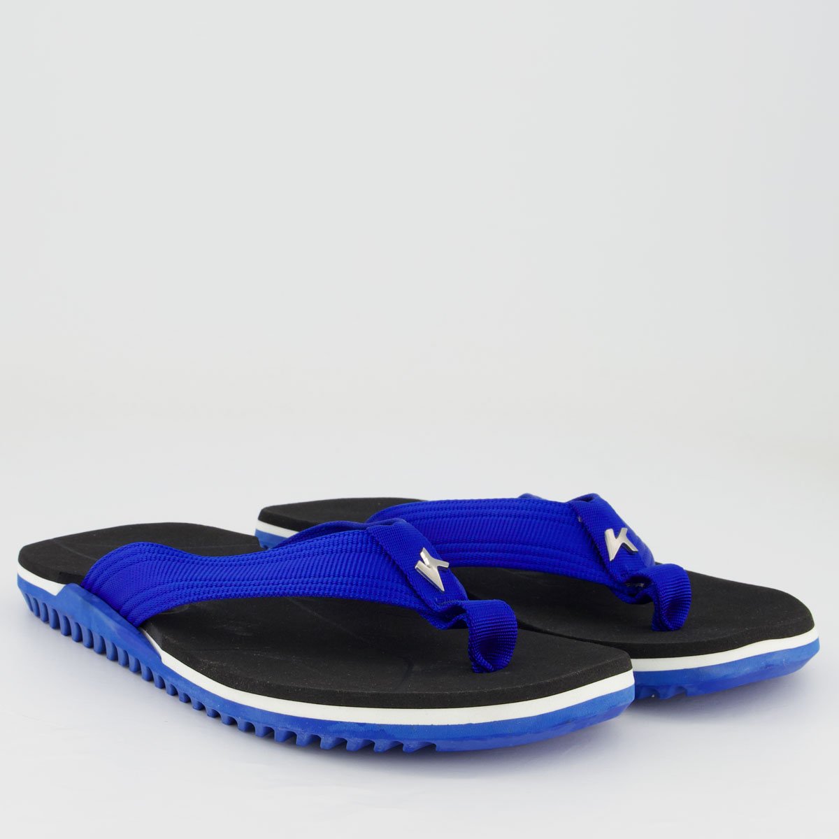 Chinelo Kenner NK6 Pro Azul e Preto Azul/Preto 3