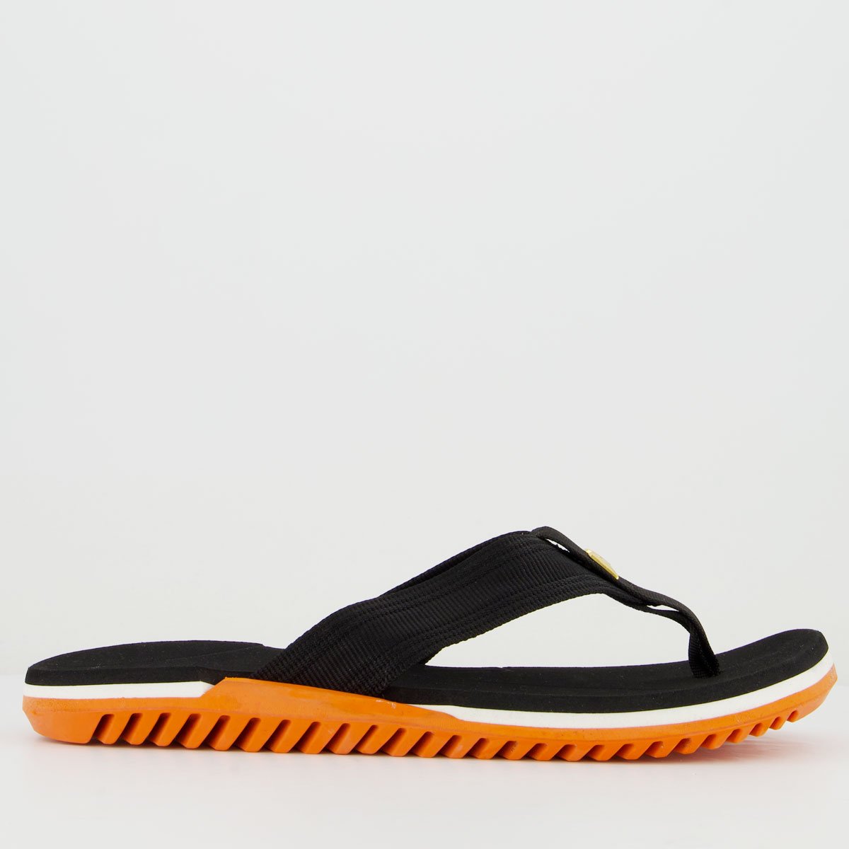 Chinelo Kenner NK6 Pro II Preto e Laranja Preto/Laranja 2