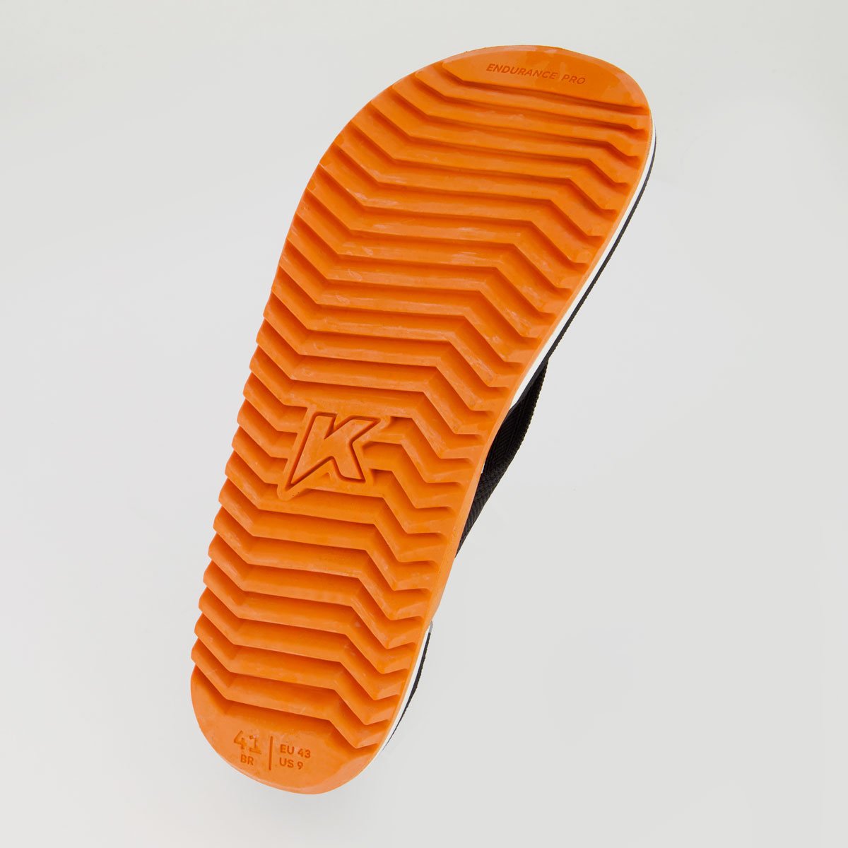 Chinelo Kenner NK6 Pro II Preto e Laranja Preto/Laranja 5