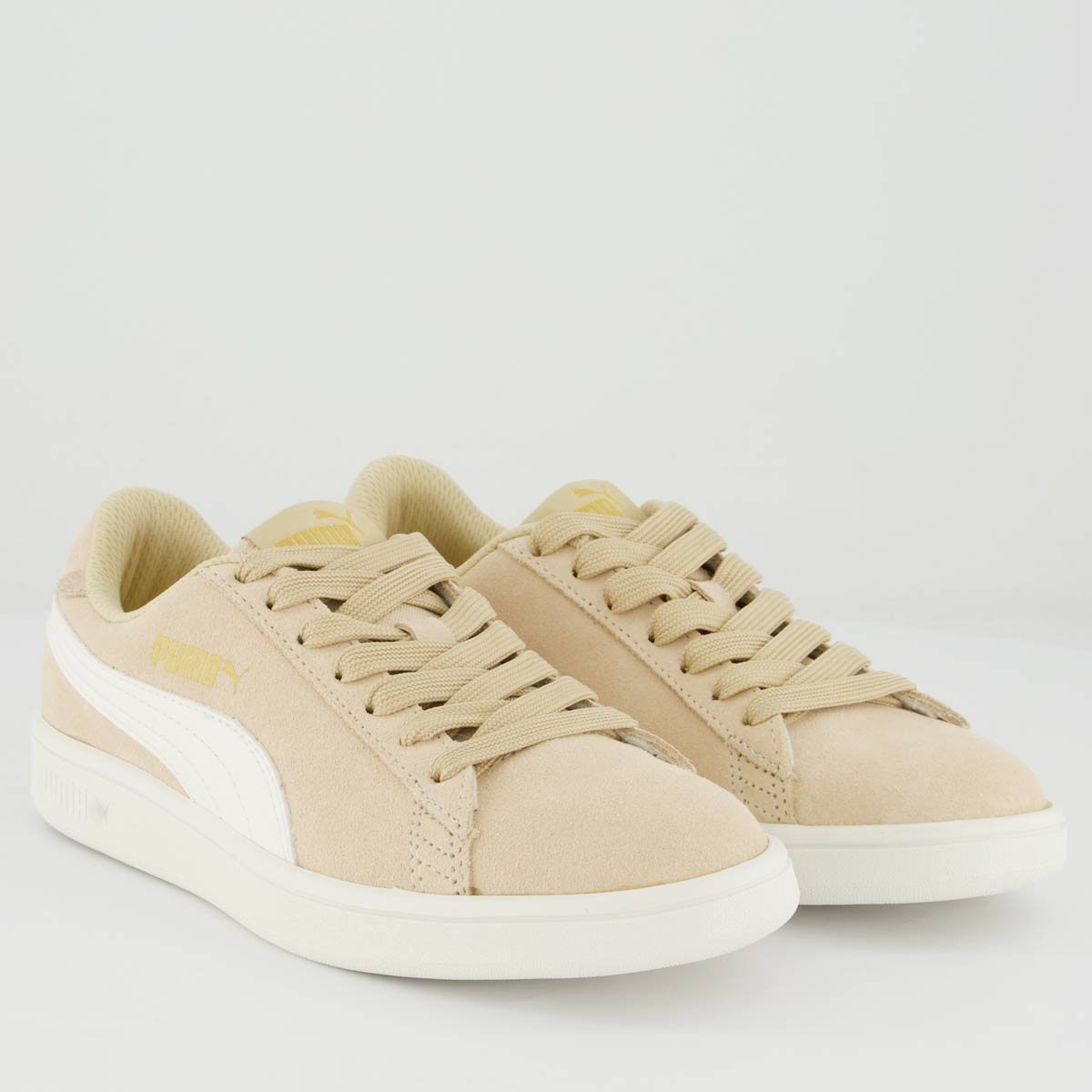 Tênis Puma Smash V2 BDP Feminino Bege Bege 2