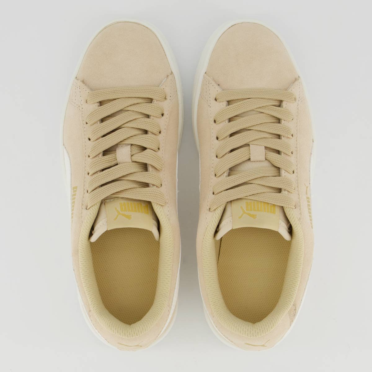 Tênis Puma Smash V2 BDP Feminino Bege Bege 4