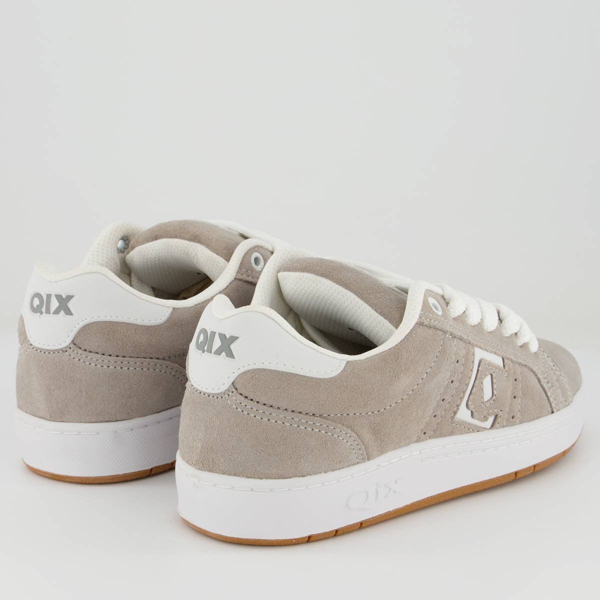 Tênis Qix Combat Suede Cinza Cinza 3