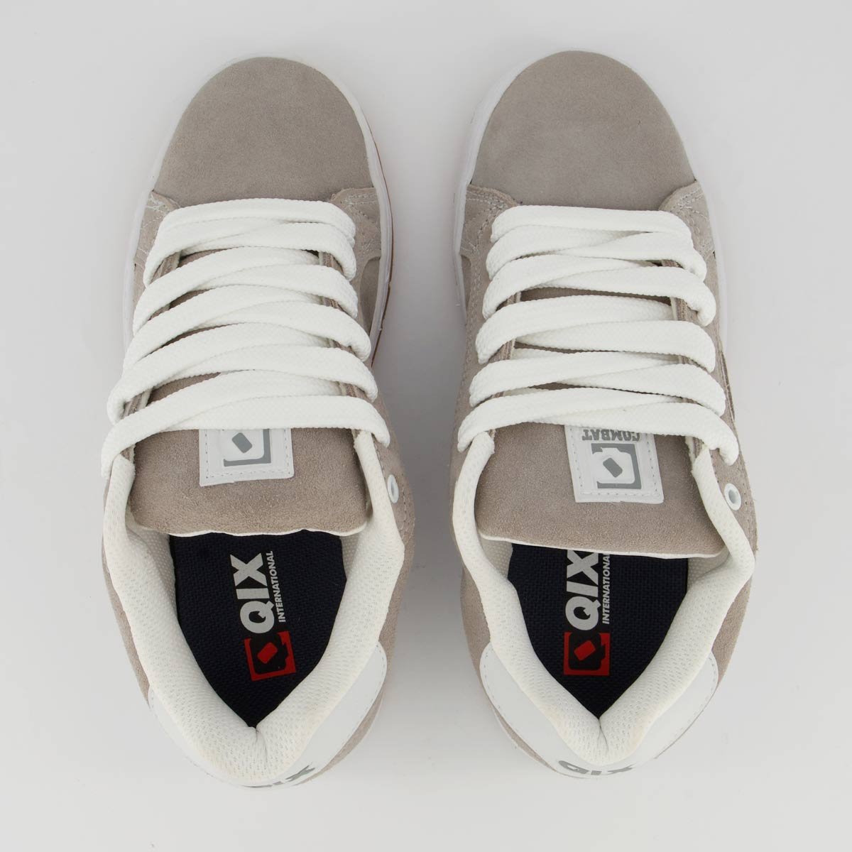Tênis Qix Combat Suede Cinza Cinza 4