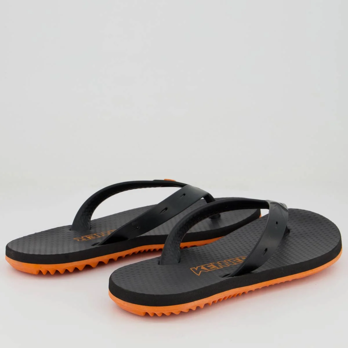 Chinelo Kenner New Summer Preto e Laranja Preto/Laranja 4
