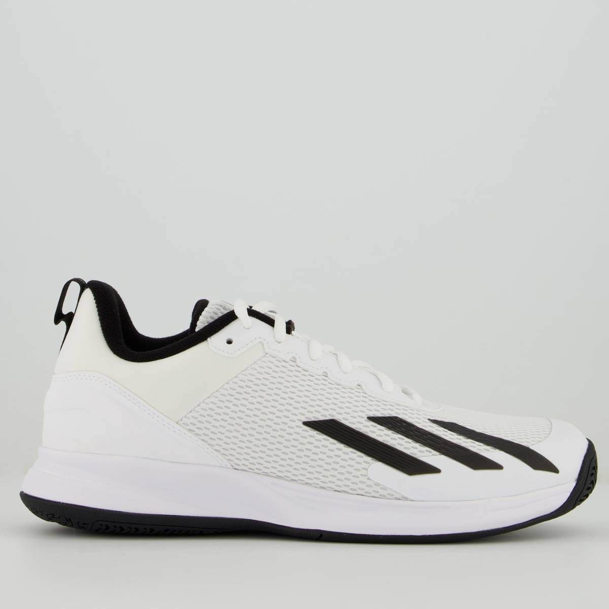 Tênis Adidas Courtflash Speed Branco e Preto Branco 1