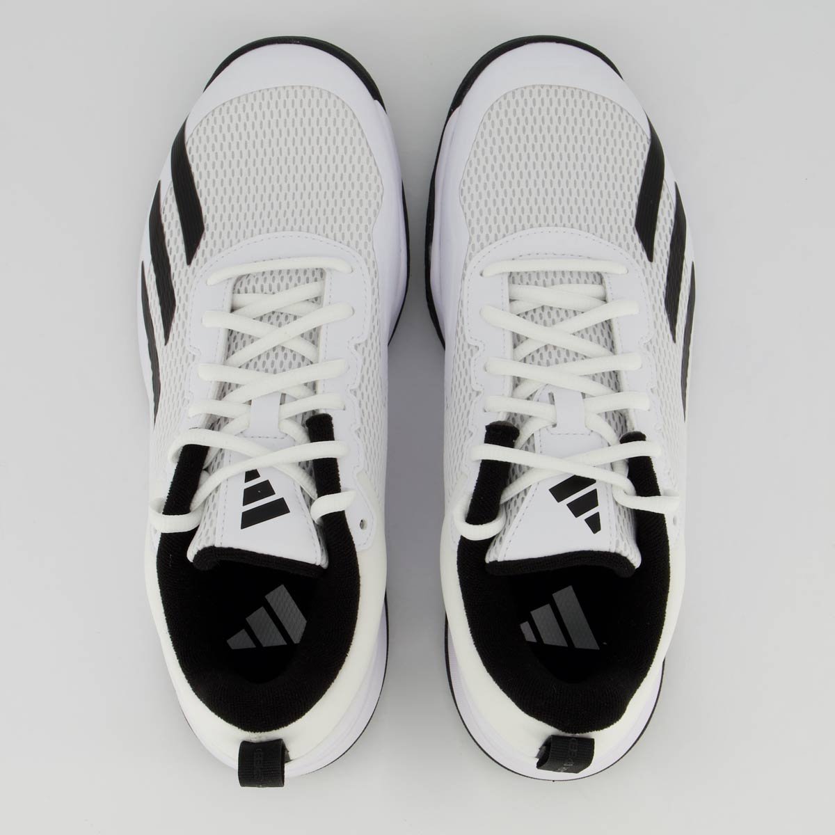 Tênis Adidas Courtflash Speed Branco e Preto Branco 4