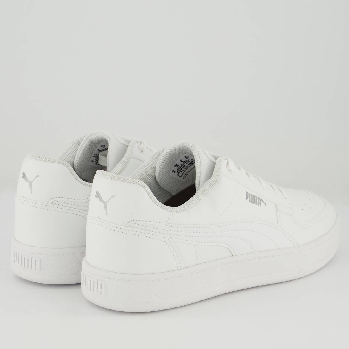 Tênis Puma Caven 2.0 BDP Branco e Prata Branco/Prata 3