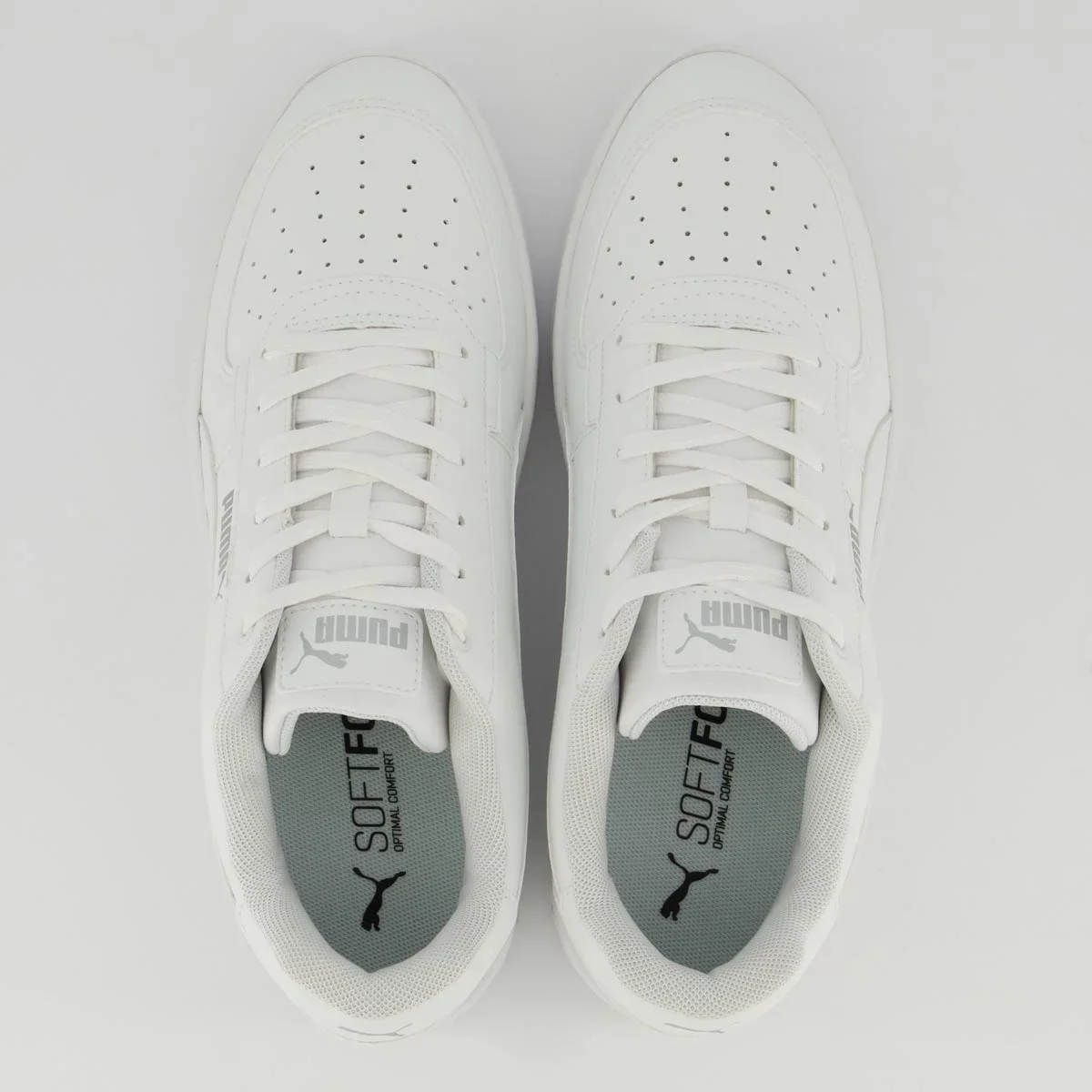 Tênis Puma Caven 2.0 BDP Branco e Prata Branco/Prata 4