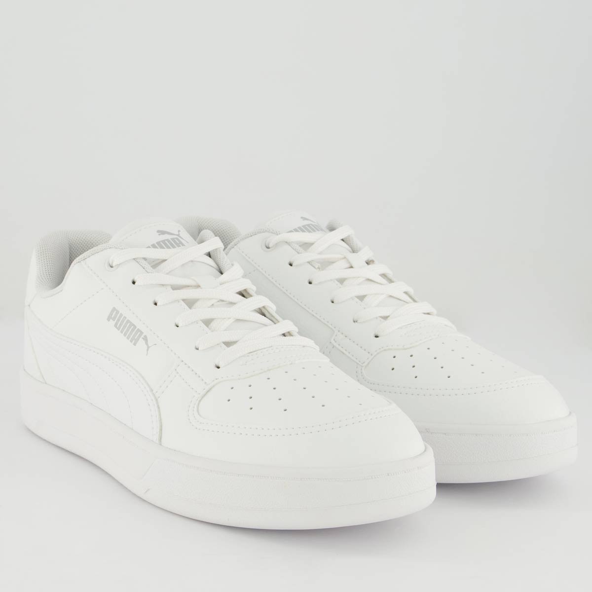 Tênis Puma Caven 2.0 BDP Branco e Prata 2