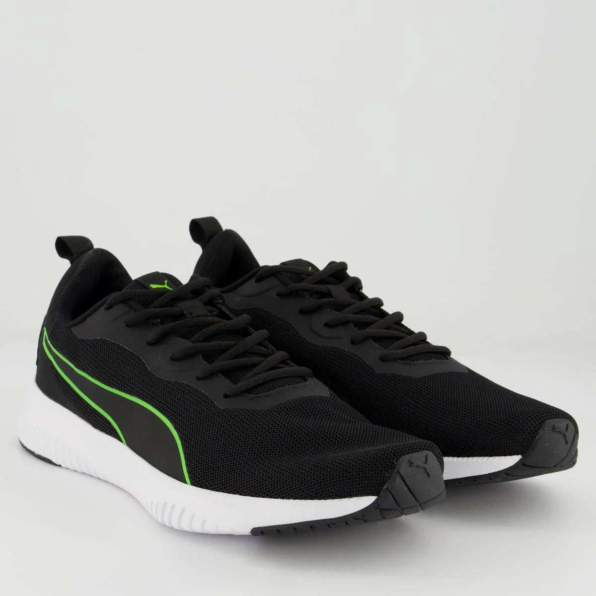 Tênis Puma Flyer Flex BDP Preto e Verde Preto/Verde 2