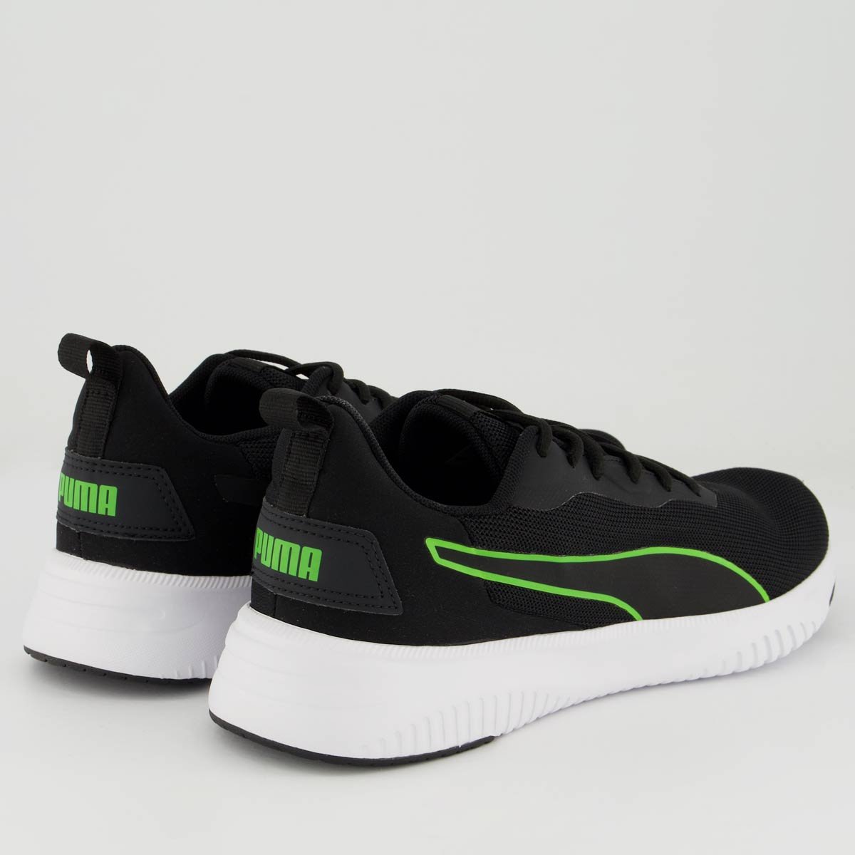 Tênis Puma Flyer Flex BDP Preto e Verde Preto/Verde 3