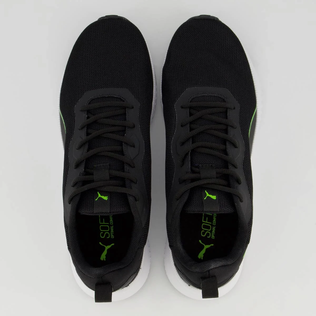 Tênis Puma Flyer Flex BDP Preto e Verde Preto/Verde 4