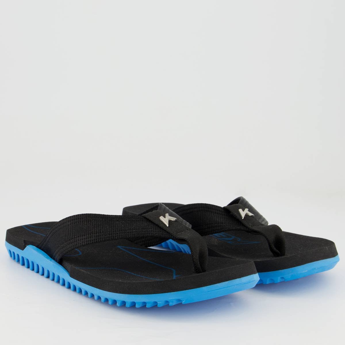 Chinelo Kenner NK6 Pro Preto e Azul 3